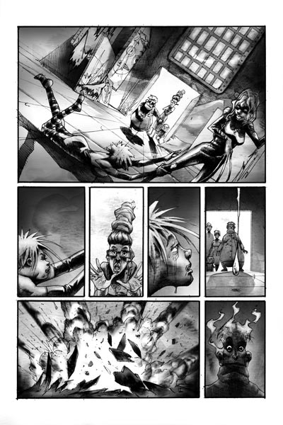 Tavola 15<br>disegni di Alberto Ponticelli<br><i>(c) 2010 Edizioni BD</i>