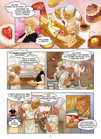 Volume 1 - Tavola 11<br>disegni di Balak & Rachel Zimra, colori di Andry & Florence Torta<br><i>(c) 2010 Bao Publishing</i>