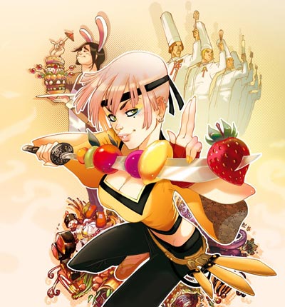 Cover Volume 1<br>disegni di Alessandro Barbucci, colori di Andry & Florence Torta<br><i>(c) 2010 Bao Publishing</i>