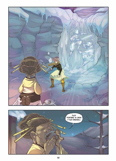 Volume 1 - Tavola 32<br>disegni di Balak & Rachel Zimra, colori di Andry & Florence Torta<br><i>(c) 2010 Bao Publishing</i>