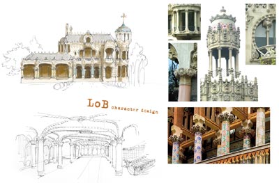 Studio Ambienti: Il Giardino delle Spezie<br>disegni di Alessandro Barbucci<br><i>(c) 2010 Bao Publishing</i>