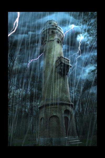 Studio Borgo San Michele: Torre<br>disegni e colori di Fabio Celoni<br><i>(c) 2010 Fabio Celoni, Adriana Coppe & Edizioni Star Comics</i>