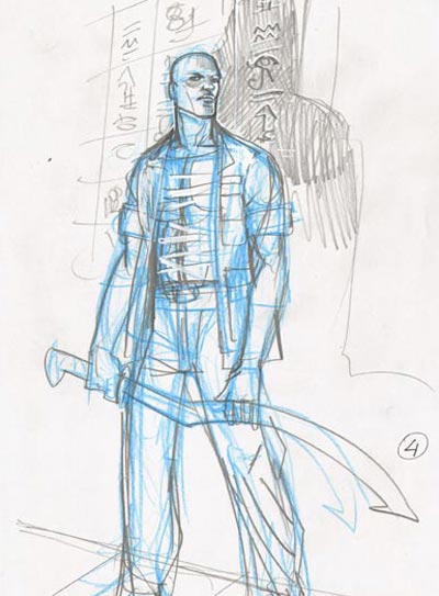 Studio Frontespizio<br>disegni di Davide Fabbri<br><i>(c) 2010 Roberto Cardinale, Stefano Nocilli & Edizioni Star Comics</i>