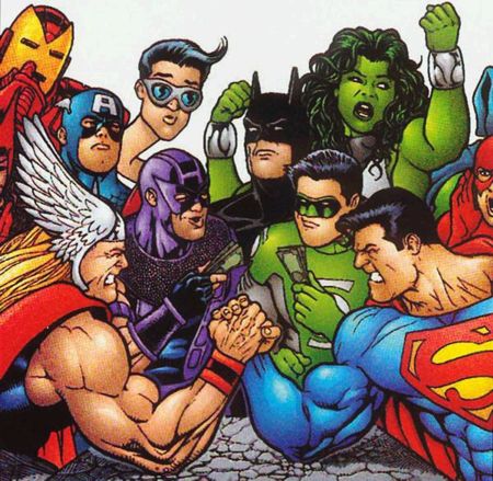 Superman Vs Thor Superman Vs Thor<br>e JLA Vs Avengers<br><i>(c) degli aventi diritto</i>