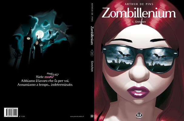 Cover Volume 1<br>disegni e colori Arthur De Pins<br><i>(c) 2010 ReNoir</i>