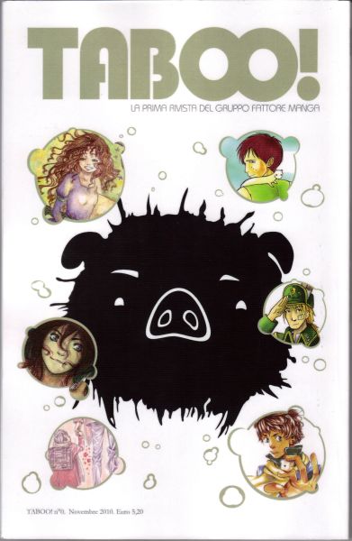 Da Lucca: testati per voi Da Lucca: testati per voi<br>cover di Taboo n*0<br><i>(c) 2010 Fattore Manga</i>