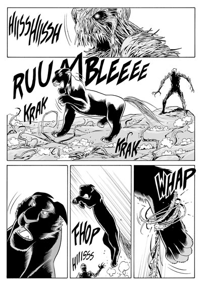 Agguato allo Scuro<br>disegni di Luca Enoch<br><i>(c) 2010 Sergio Bonelli Editore</i>