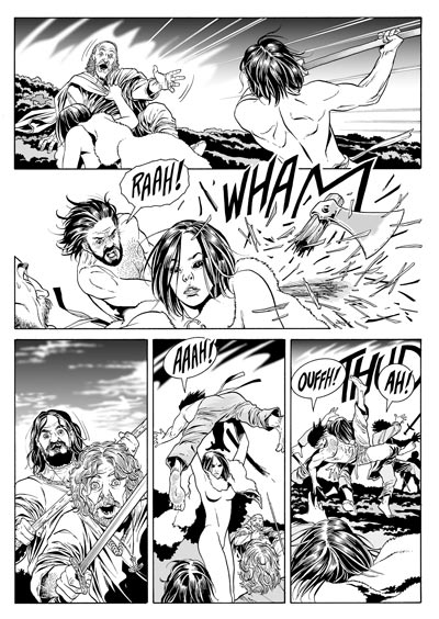 Berserker<br>disegni di Luca Enoch<br><i>(c) 2010 Sergio Bonelli Editore</i>