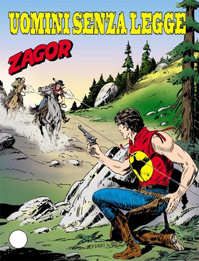 Cover Numero 545<br>disegni di Gallieno Ferri<br><i>(c) 2010 Sergio Bonelli Editore</i>