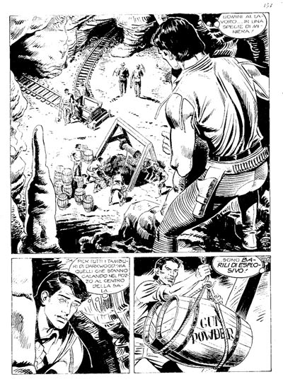 Tavola tratta dal Maxi numero 15<br>disegni di Domenico e Stefano Di Vitto<br><i>(c) 2010 Sergio Bonelli Editore</i>