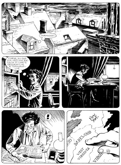 Tavola tratta dall'Albo Gigante Tavola tratta dall'Albo Gigante<br>disegni di Marco Torricelli<br><i>(c) 2010 Sergio Bonelli Editore</i>