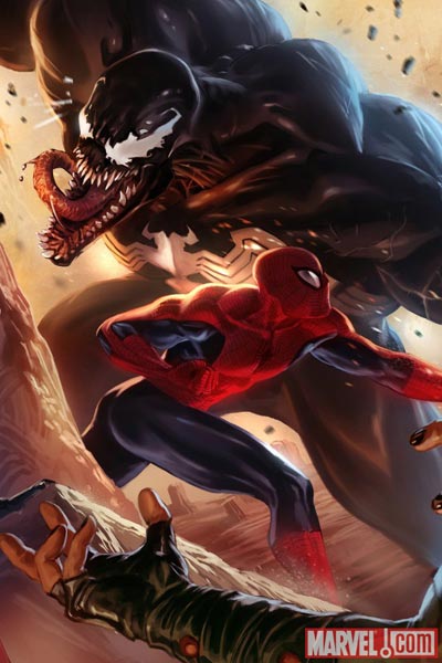 Cover Siege Spider Man<br>disegni di Marko Djurdjevic<br><i>(c) 2010 Marvel Comics</i>
