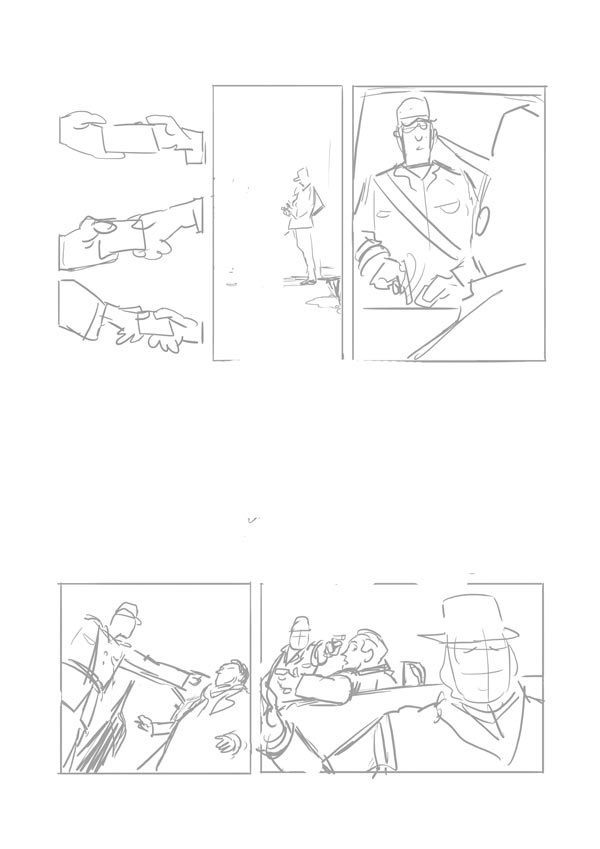 Giorgio Perlasca. Un uomo comune - Tavola 58 layout<br>disegni di Ennio Bufi<br><i>(c) 2011 ReNoir</i>