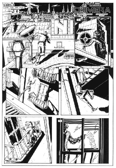 Cronaca Comics Numero 8 - M.I.S.<br>disegni di Enrico Clerico<br><i>(c) 2011 Salvatore Taormina</i>