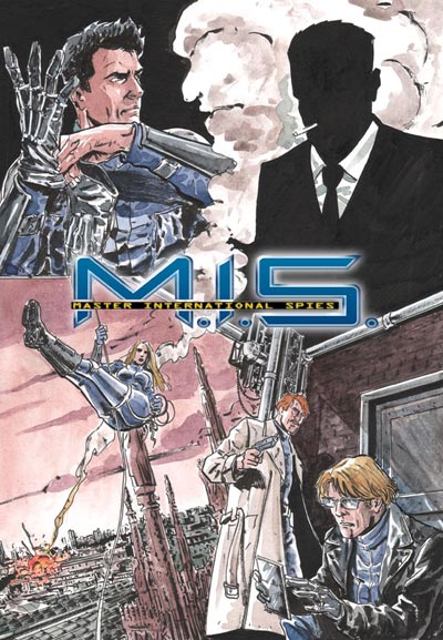 M.I.S. cartonato numero 1<br>disegni di Francesco Bonanno<br><i>(c) 2011 Salvatore Taormina</i>