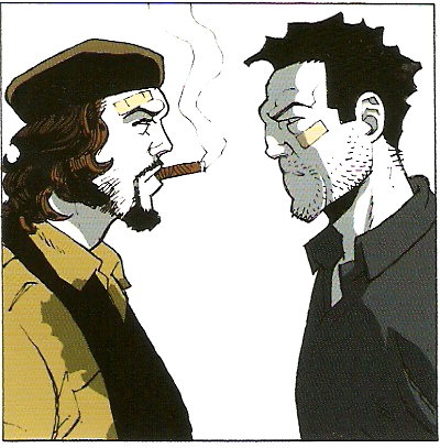 Nero e il Che<br>vignetta p.38<br><i>(c) 2009 Stefano Casini e Edizioni Di</i>