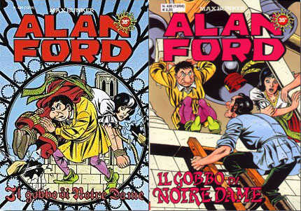 Il gobbo di Notre Dame (copertina in due versioni) Il gobbo di Notre Dame (copertina in due versioni)<br>AF n.426<br><i>(c) 2004 Max Bunker Press</i>