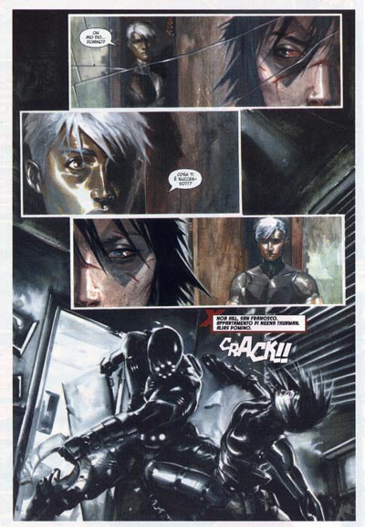 Tavola tratta da Wolverine: Sex + Violence<br>disegni e colori di Gabriele Dell'Otto<br><i>(c) TM & © 2011 MARVEL Edizione italiana: Panini S.p.A.</i>