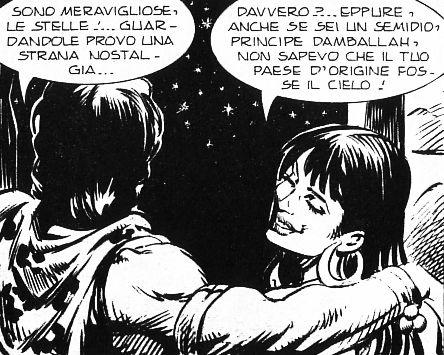 Una strana nostalgia<br>disegni di Mauro Laurenti, Zagor n.424<br><i>(c) 2000 Sergio Bonelli Editore</i>
