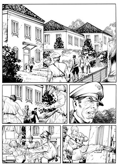 Volume 2 - Tavola 2 bianco e nero<br>disegni di Sergio Gerasi<br><i>(c) 2011 ReNoir</i>
