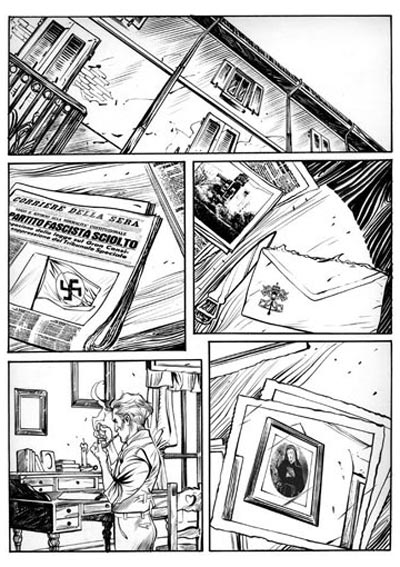 Volume 2 - Tavola 6 bianco e nero<br>disegni di Sergio Gerasi<br><i>(c) 2011 ReNoir</i>