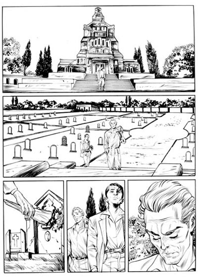 Volume 2 - Tavola 18 bianco e nero<br>disegni di Sergio Gerasi<br><i>(c) 2011 ReNoir</i>