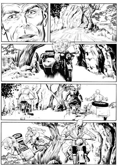 Volume 2 - Tavola 71 bianco e nero<br>disegni di Sergio Gerasi<br><i>(c) 2011 ReNoir</i>