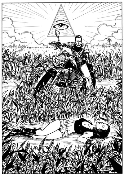 Studio Personaggi: Adam<br>disegni di Fabrizio Galliccia<br><i>(c) 2011 Giuseppe Di Bernardo & Edizioni Star Comics</i>