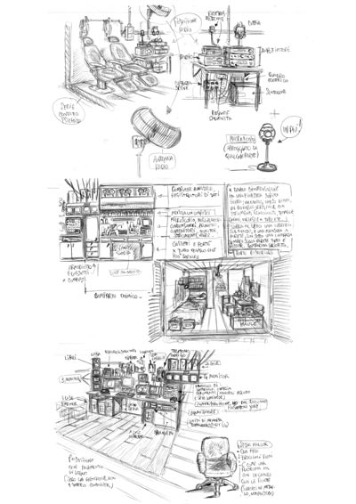 Studio Laboratorio Malcor<br>disegni di Massimiliano Bergamo<br><i>(c) 2011 Giuseppe Di Bernardo & Edizioni Star Comics</i>