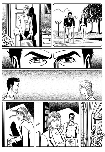 The Secret numero 1 - Tavola 57<br>matite di Michela Da Sacco e Daniele Statella, chine di Fabio Piacentini<br><i>(c) 2011 Giuseppe Di Bernardo & Edizioni Star Comics</i>