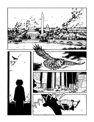 The Secret numero 3 - Tavola 13<br>disegni di Walter Trono<br><i>(c) 2011 Giuseppe Di Bernardo & Edizioni Star Comics</i>