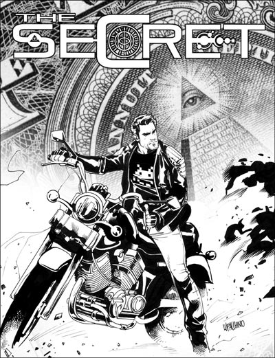 The Secret - Cover Numero 3 matita<br>disegni di Emanuela Lupacchino<br><i>(c) 2011 Giuseppe Di Bernardo & Edizioni Star Comics</i>