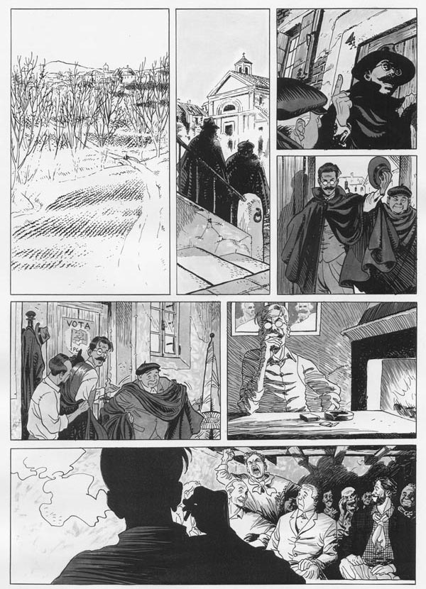 Compagno Gesù, il primo racconto del Mondo piccolo senza don Camillo e Peppone<br>disegni di Federico Nardo<br><i>(c) 2011 ReNoir</i>