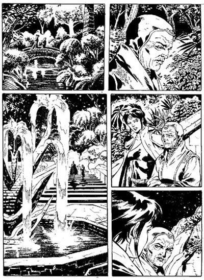 Tavola tratta dal numero 241 Tavola tratta dal numero 241<br>disegni di Simona Denna e Silvia Corbetta<br><i>(c) 2011 Sergio Bonelli Editore</i>