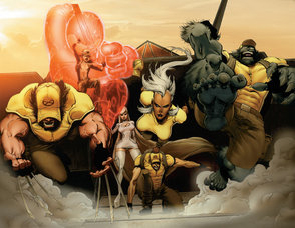 Gli X-men entrano in azione!<br><i>(c) 2011 Panini Comics</i>