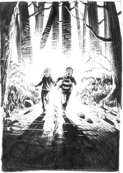 Bozza Cover Stria<br>disegni di Luigi Simeoni<br><i>(c) 2011 Sergio Bonelli Editore</i>