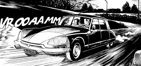 Vignetta tratta dal romanzo a fumetti Stria<br>disegni di Luigi Simeoni<br><i>(c) 2011 Sergio Bonelli Editore</i>