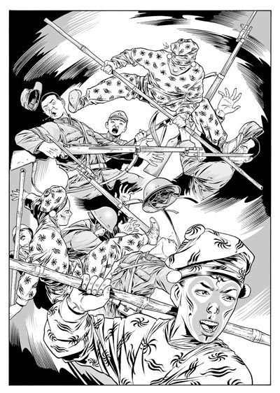 Lilith Scimmiotto<br>disegni di Luca Enoch<br><i>(c) 2011 Sergio Bonelli Editore</i>