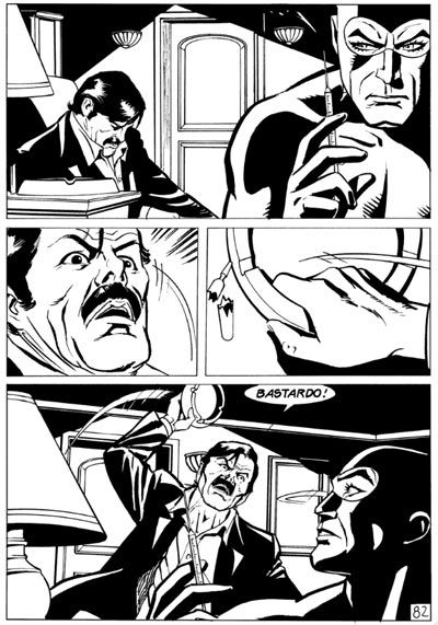 Tavola 82 bianco & nero<br>disegni di Emanuele Barison<br><i>(c) 2011 Astorina</i>