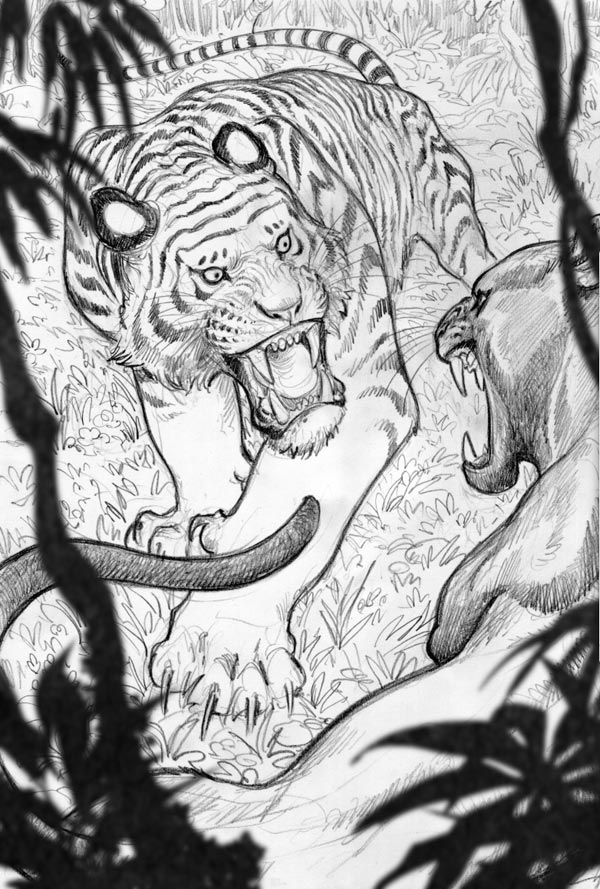 Bozza Cover Love numero 1<br>disegni di Federico Bertolucci<br><i>(c) 2011 Edizioni BD</i>