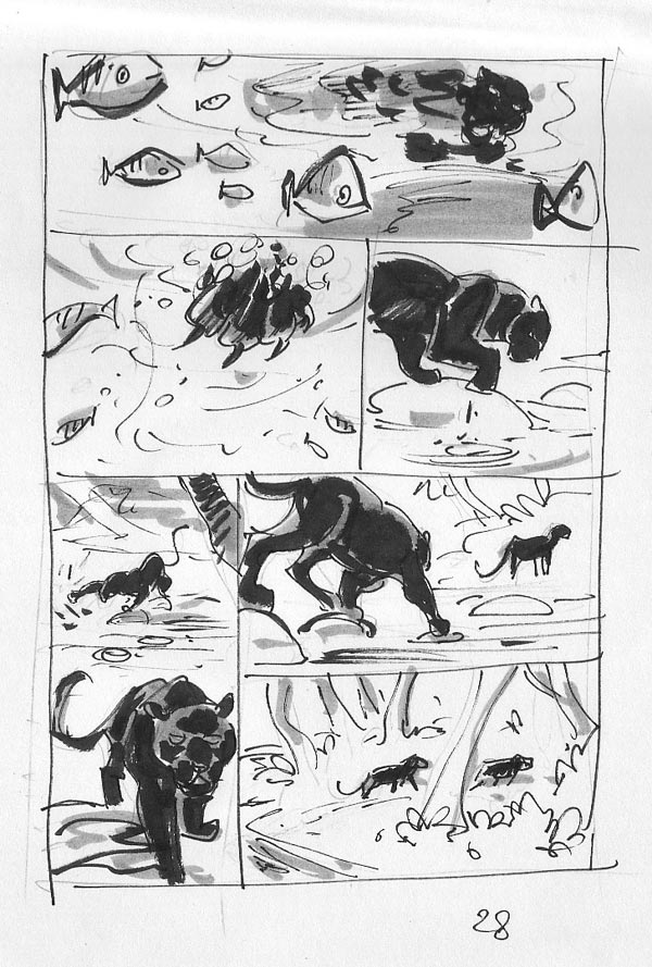 Love numero 1 - Tavola 28 storyboard<br>disegni di Federico Bertolucci<br><i>(c) 2011 Edizioni BD</i>