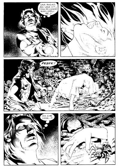 Tavola tratta dal Maxi numero 3<br>disegni di Arturo Lozzi<br><i>(c) 2011 Sergio Bonelli Editore</i>