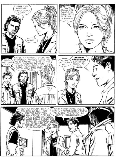 Tavola tratta dal Maxi numero 3<br>disegni di Luca Raimondo<br><i>(c) 2011 Sergio Bonelli Editore</i>