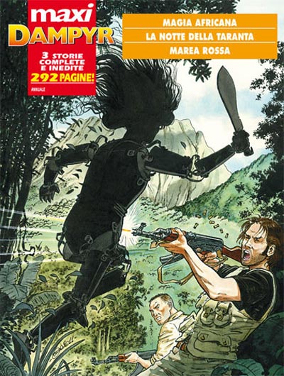 Cover Maxi Numero 3<br>disegni di Enea Riboldi<br><i>(c) 2011 Sergio Bonelli Editore</i>