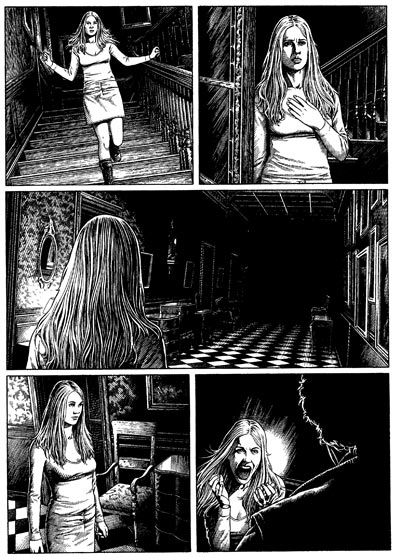 Tavola tratta dal numero 140<br>disegni di Alessandro Scibilia<br><i>(c) 2011 Sergio Bonelli Editore</i>