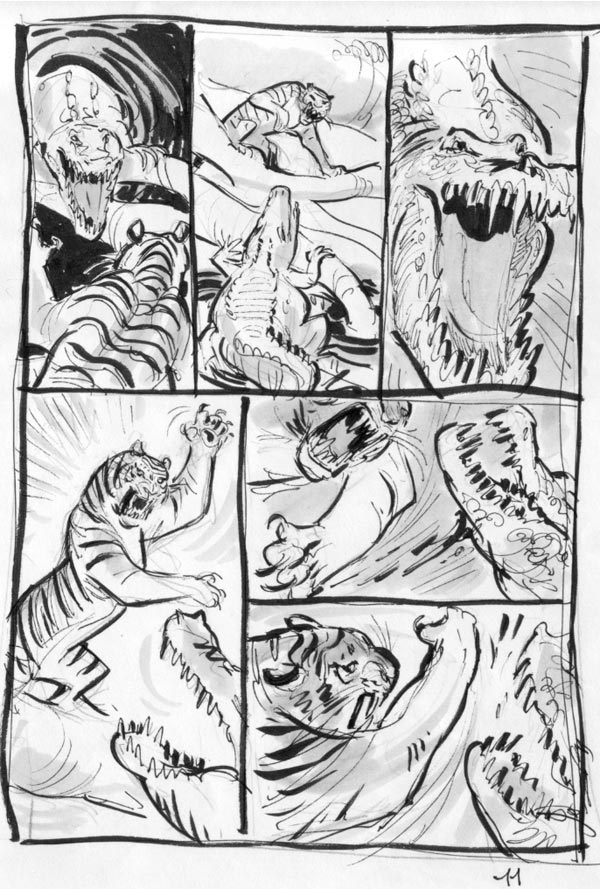 Love numero 1 - Tavola 10 storyboard<br>disegni di Federico Bertolucci<br><i>(c) 2011 Edizioni BD</i>
