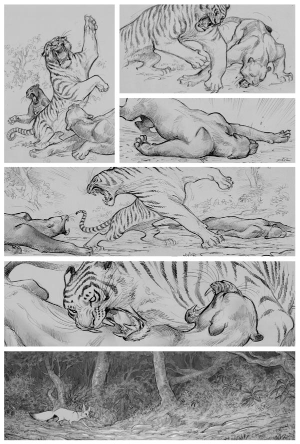 Love numero 1 - Tavola mezzetinte<br>disegni di Federico Bertolucci<br><i>(c) 2011 Edizioni BD</i>