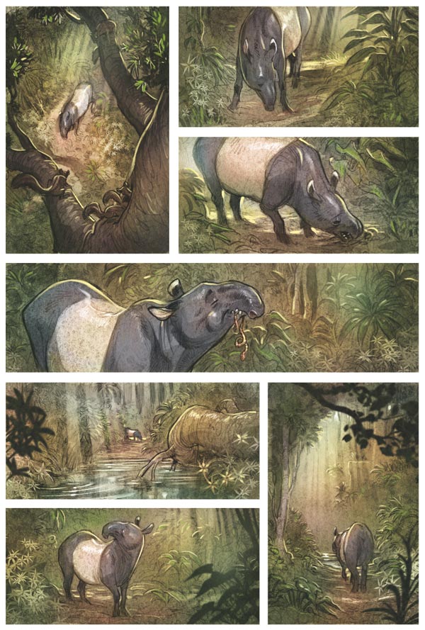 Love numero 1 - Tavola 3<br>disegni e colori di Federico Bertolucci<br><i>(c) 2011 Edizioni BD</i>