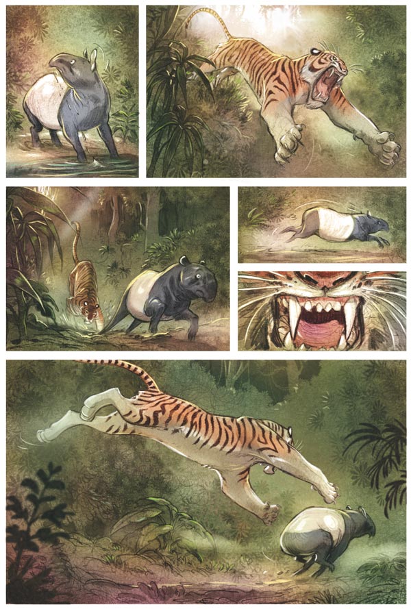 Love numero 1 - Tavola 5<br>disegni e colori di Federico Bertolucci<br><i>(c) 2011 Edizioni BD</i>