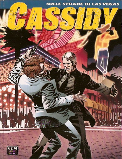 Copertina Cassidy n.4 Copertina Cassidy n.4<br>Disegno di Alessandro Poli<br><i>(c) 2010 Sergio Bonelli editore</i>